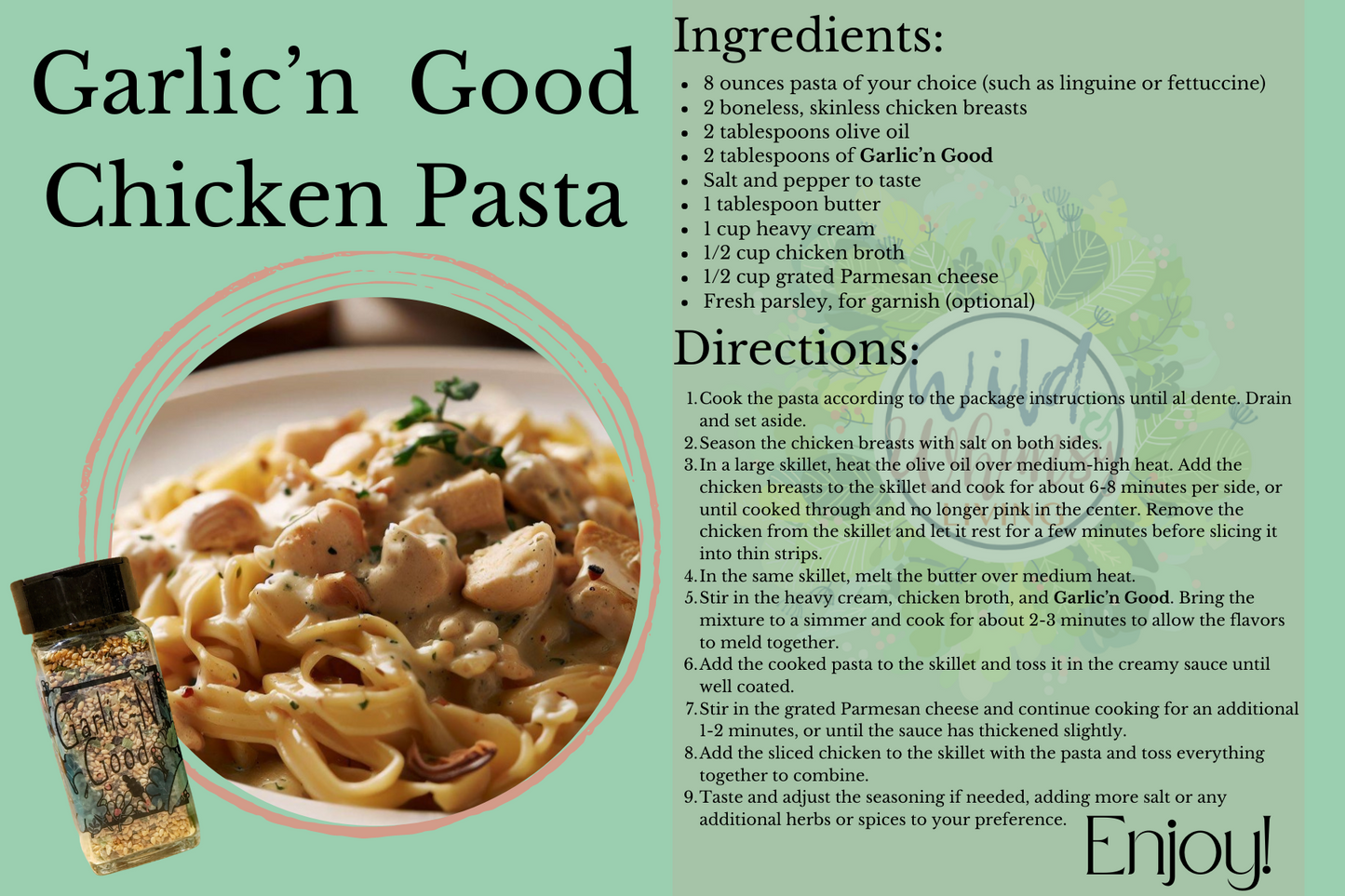 Garlic’n Good- Garlic Herb Seasoning